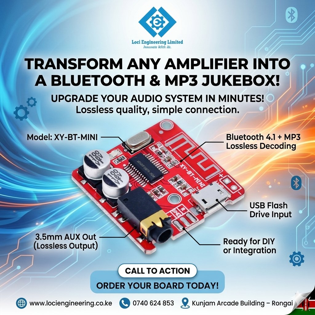 Mcalvinbrian's tweet image. Explore wireless audio systems with the Bluetooth 4.1 Audio Receiver Board and MP3 Lossless Decoder Board — perfect for students to understand audio decoding, signal transmission, and DIY sound projects.

#STEMEducation #ElectronicsLearning #BluetoothAudio #DIYProjects #Arduino