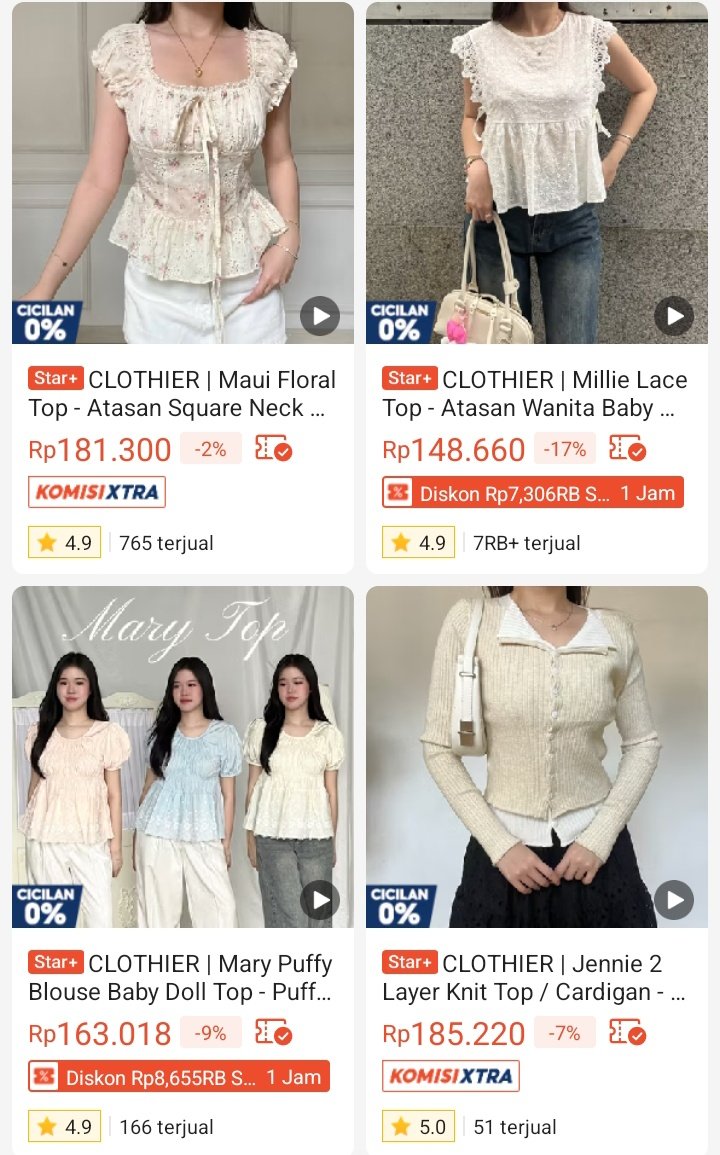 cupcakeysi's tweet photo. INI SIH KALIAN HARUS TAU LOCAL BRAND INI

baju-bajunya beneran cantiikkkk semuaaa guyss😭 https://t.co/EZy50UvAYK