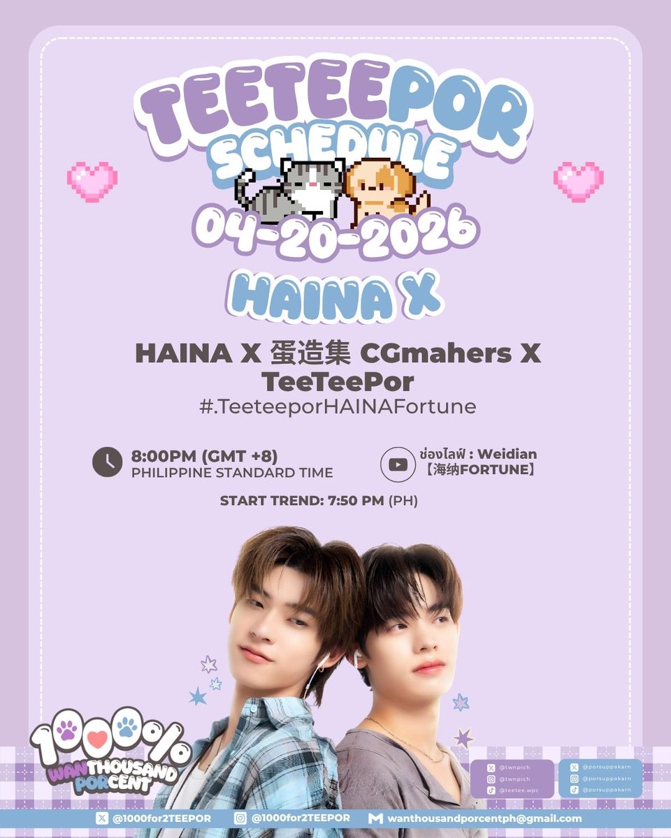 1000% FOR TEETEEPOR PHILIPPINES tweet media