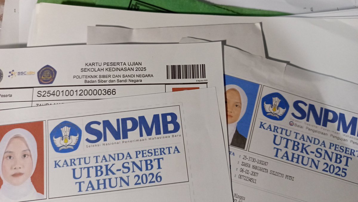 Rara ²⁵ lolos SNBT 2026 pilihan 1 tweet media