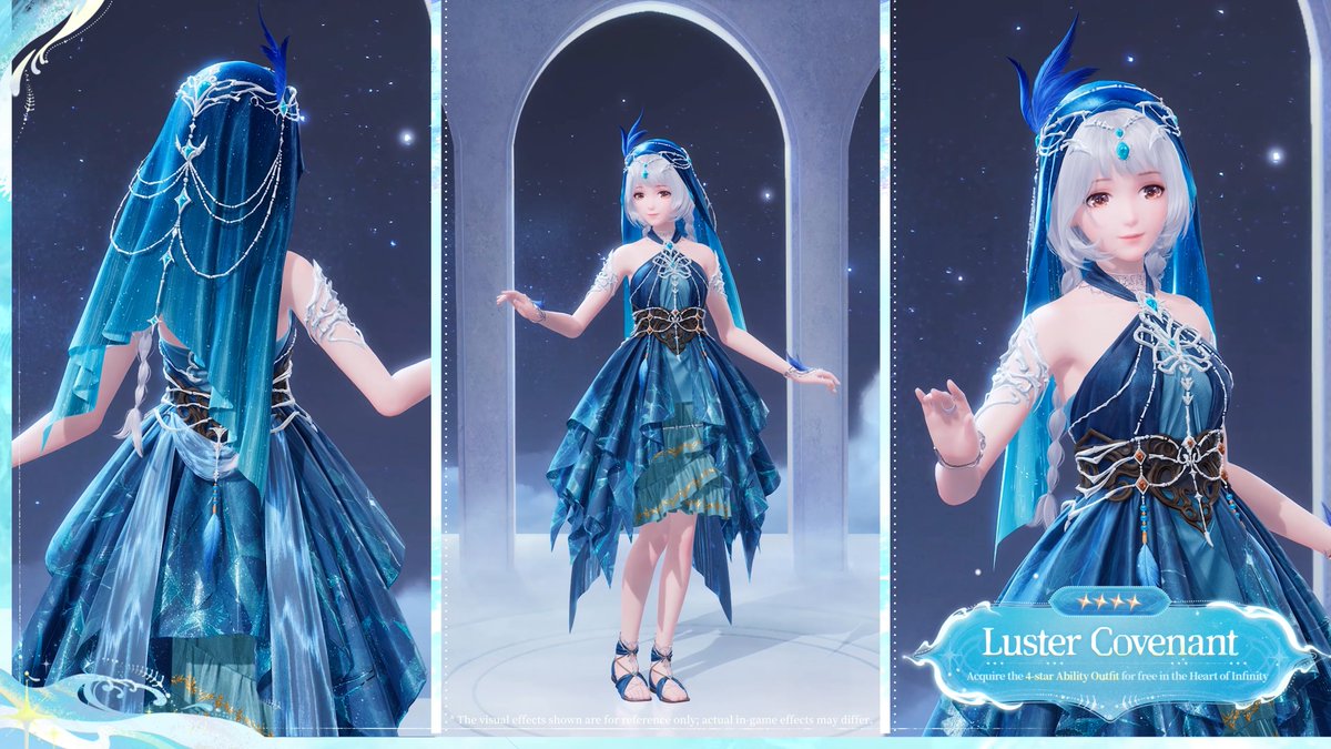 WhisperingNikki's tweet image. ♾Infinity Nikki Version 2.5 "Where All Souls Return"

New 4-star ability outfit [Luster Covenant]

Outfit Ability [Default: Dragonbone Master]
#InfinityNikki #无限暖暖 #無限暖暖 #인피니티니키 #インフィニティニキ