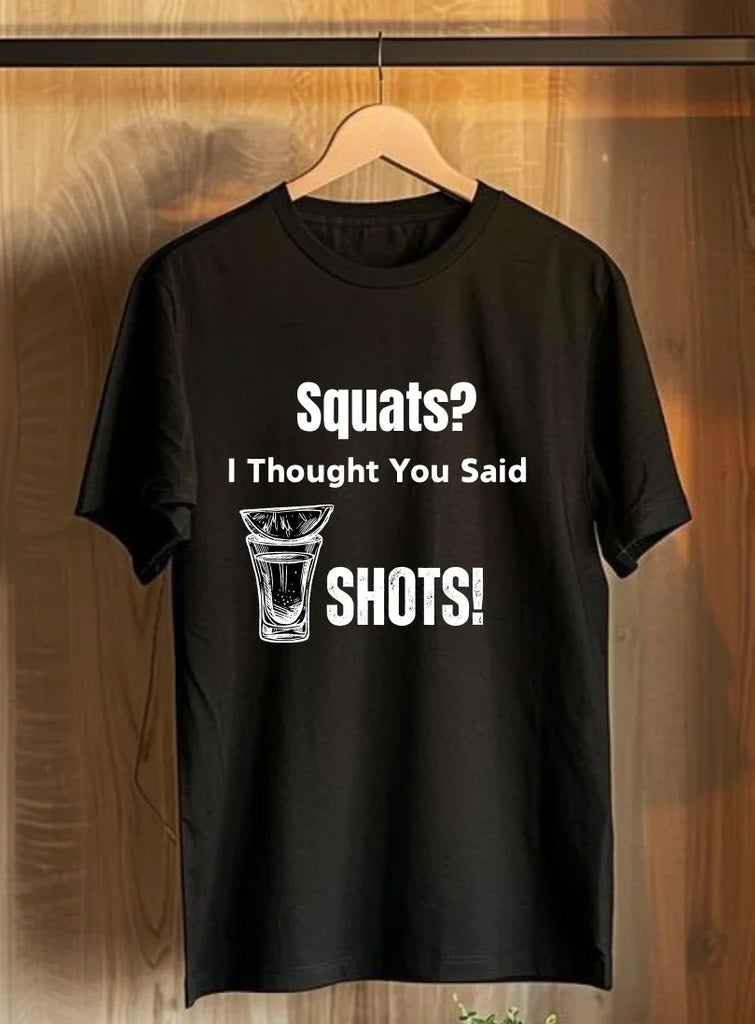 sigmatrendscom's tweet image. Shop this lovely Squats? I Thought You Said Shots! T-Shirt
by Sigma Trends. Free Shipping, COD Available. Show now 👉👉 shortlink.store/znohvrg2pctm

#Trendy #t-shirt #onlineshop