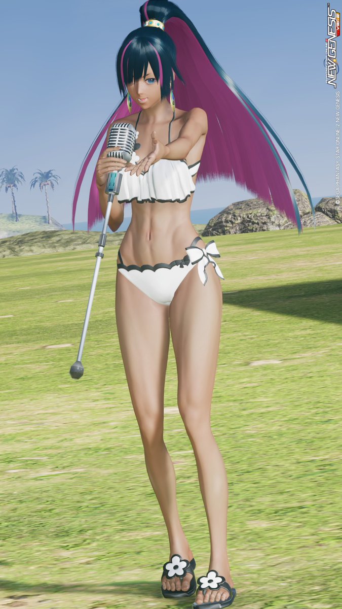 せんとらるっ！4巻の帯のナーデレフを作ったつもりだけどなんか違う…

#PSO2NGS 
#PSO2NGS_SS