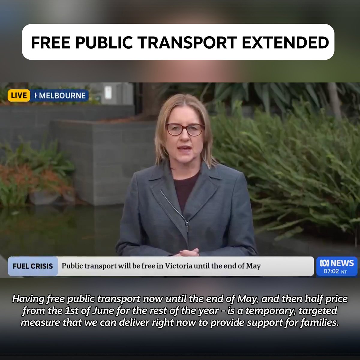 Jacinta Allan tweet media