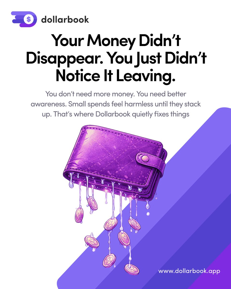 App_Cloudknots's tweet image. You don’t need more money. You need better awareness. Small spends feel harmless until they stack up. That’s where Dollarbook quietly fixes things. Start tracking. Start seeing. Start saving. 
💻 dollarbook.app

#dollarbook #expensetracking #Budgeting #ExpenseTrackerApp