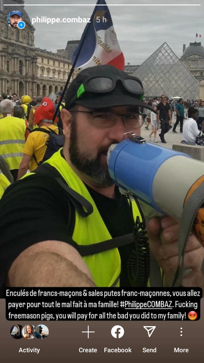 PaxMetanola's tweet image. ALLEZ:
DeGAULLE: Stop à la #FrancMaçonnerieAMGOT
MITTERRAND: et aux pédo #JugesDeMerde #ATHANOR!
CHURCHILL renonça à le tuer car HITLER était nul.
TRUMP: Everything MACRON touches turns into shit.
Étant juif-catho j'arrête mon #FrancMaçonneriePorcherie par respect pour les porcs!