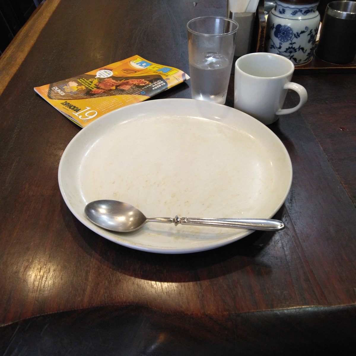 LivingHomes4's tweet image. 今日の昼ご飯

某欧風カレー専門店@天神橋筋六丁目
大阪市北区長柄中1-7
ビーフカレー大盛り1,000円也

何回食べても一口目に｢旨っ！？｣な店
いやホンマ何回食べてもなりますねん

ご馳走様でした

#フードロス削減 #カレーライス #curry