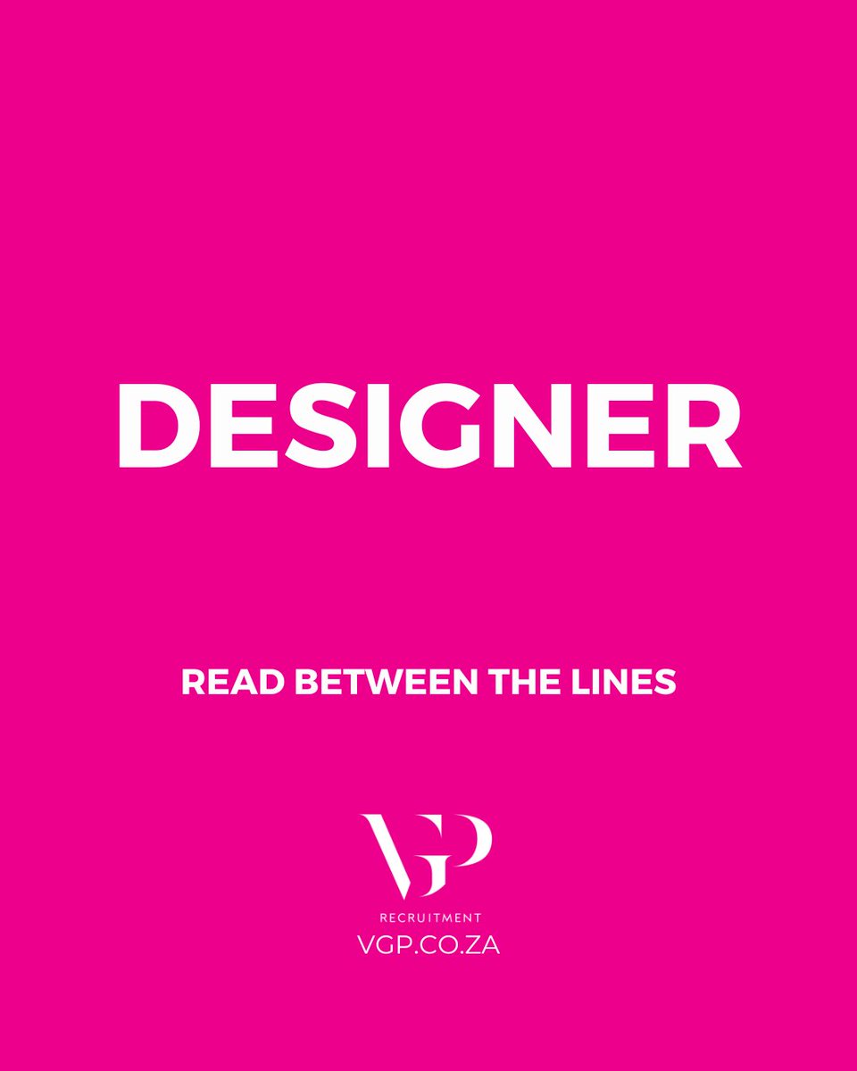 vivgordon's tweet image. #JobAlert 🚨 Mid-Senior Designer in book publishing wanted!

📍 Hybrid 
📚 Industry-leading publishing house 
🇿🇦 Cape Town

Read the job spec: tinyurl.com/4d3sv3cs

📧 Send your CV &amp;amp; portfolio to christine@vgp.co.za to apply.