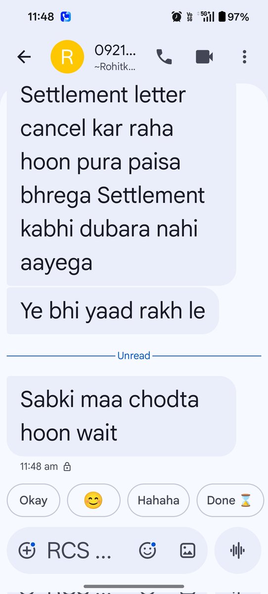 Ankush657906's tweet photo. @OneCardHelp Sir please check your executive language https://t.co/A7UtYy7MW9