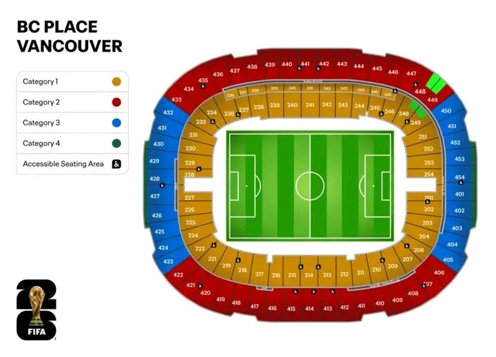 Lugayuan's tweet image. 4 Tickets to Australia Turkey Game.
Great seats!  
Category 1 
Block 228, Row 4!
Don't let FIFA add 30% to the price, DM directly if interested.
#Fifaworldcup2026
#fifaworldcuptickets2026
#Canada
#Vancouver
#Cat1