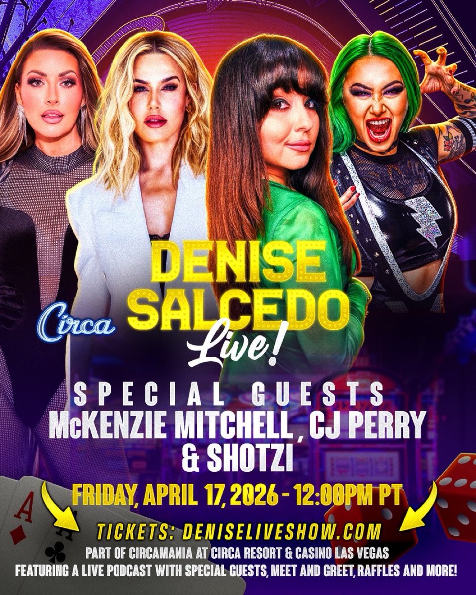 Denise Salcedo | Wrestling Content Creat tweet media