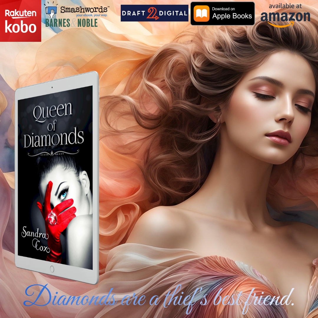 Sandra_Cox's tweet image. QUEEN OF DIAMONDS
DIAMONDS ARE A THIEF’S BEST FRIEND.
Queen of Diamonds  amazon.com/Queen-Diamonds…
books2read.com/u/4N5ELG #WideDistribution
#RomanticSuspense #CatBurglar #Thief