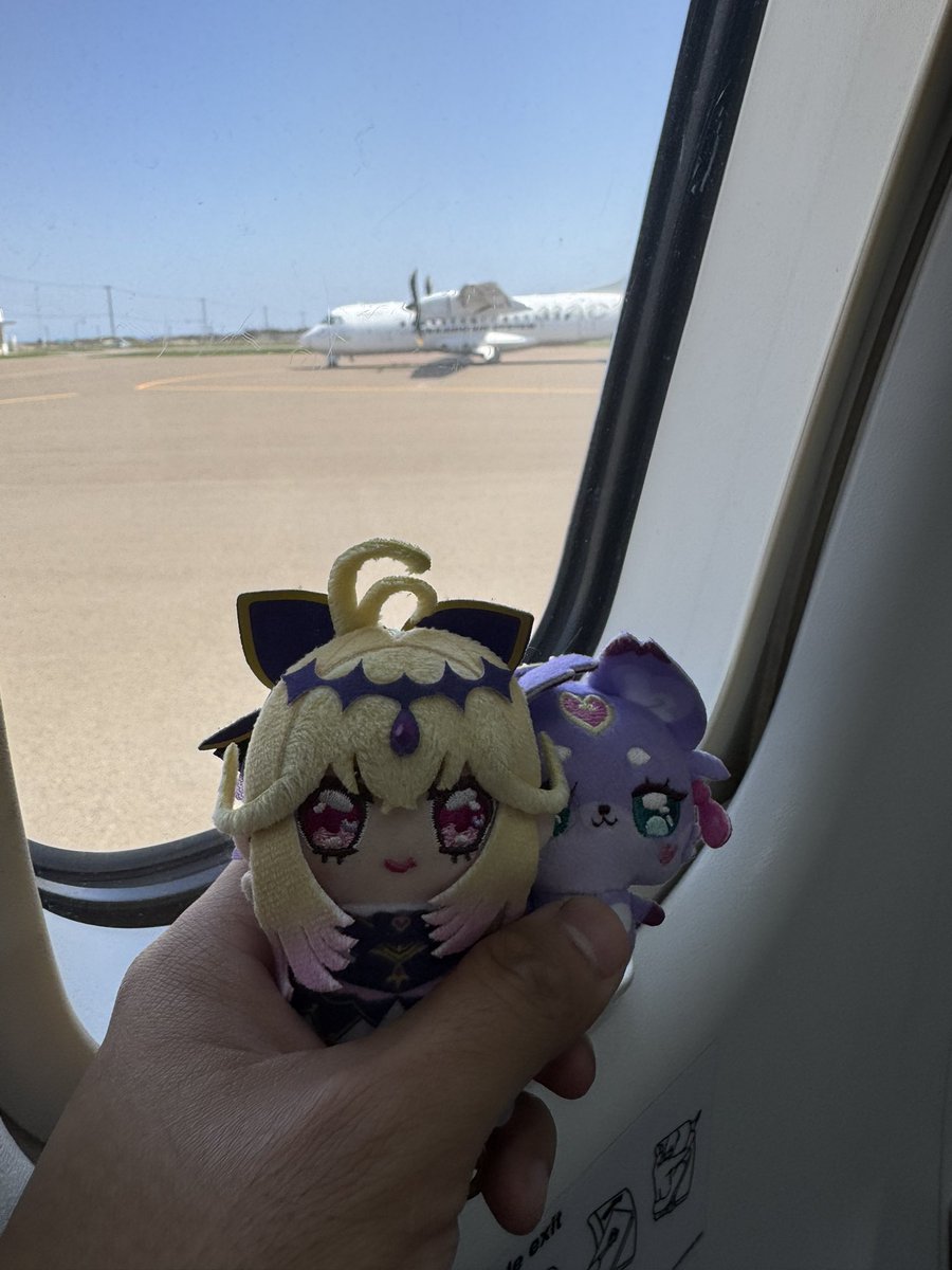 JURabbit_Photo's tweet photo. Now boading！
JL2791 heading to Hakodate(HKD) from Okushiri(OIR).

Assigned Aircraft: JA13HC
ATR42-600

すかさず折り返す https://t.co/xg6M5nFffs