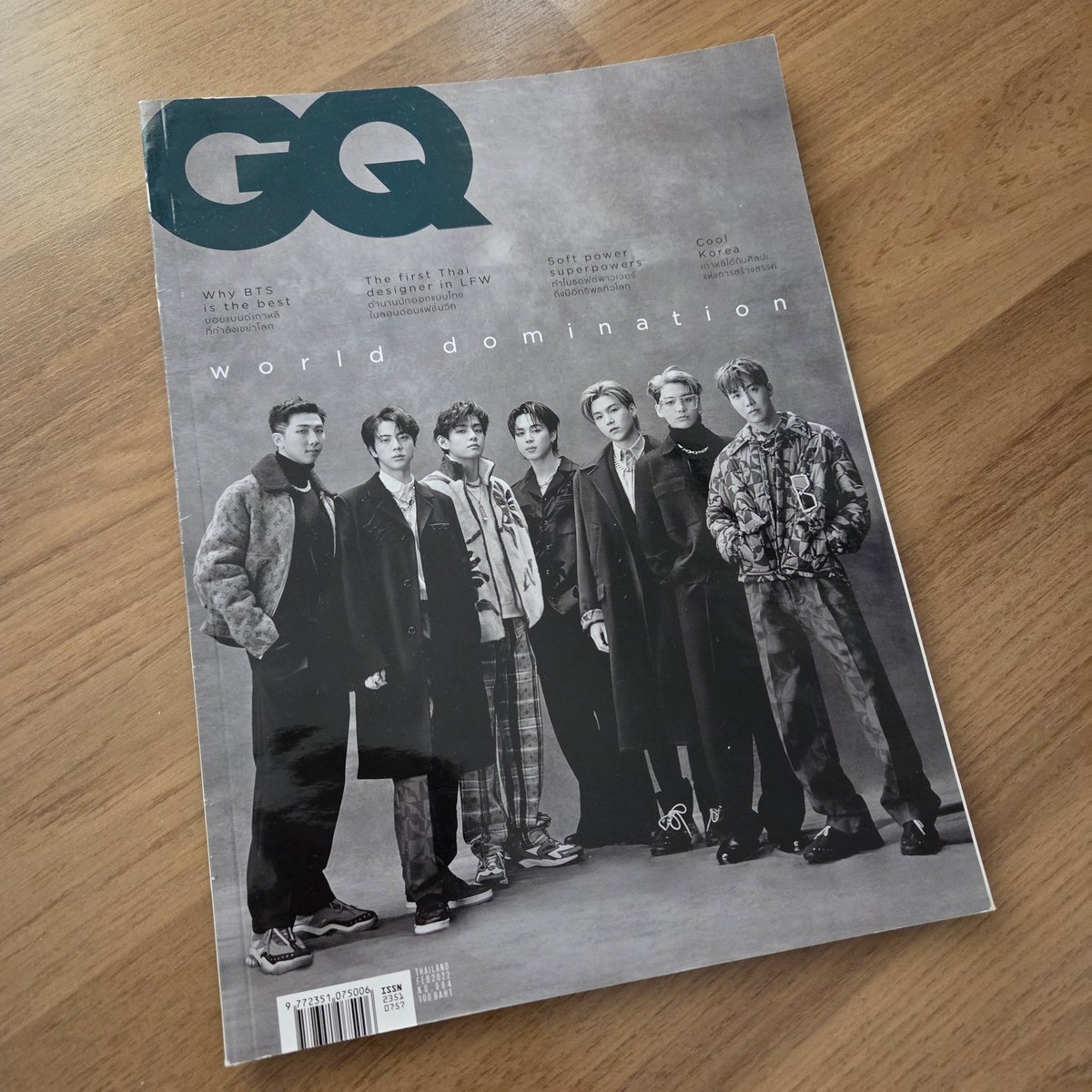 นิตยสาร GQ BTS กุมภาพันธ์ 2022 

60 รวมส่ง เพิ่มเติมได้ค่ะ

#ตลาดนัดบังทัน #GQThailandxBTS
