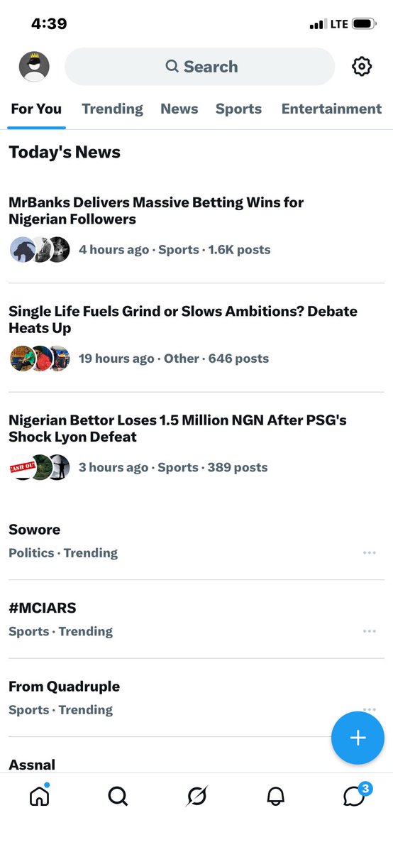 Daniyung011's tweet photo. @Mrbankstips Still trending NO 1 
Respect 🫡 boss. https://t.co/JoG1AAe58b