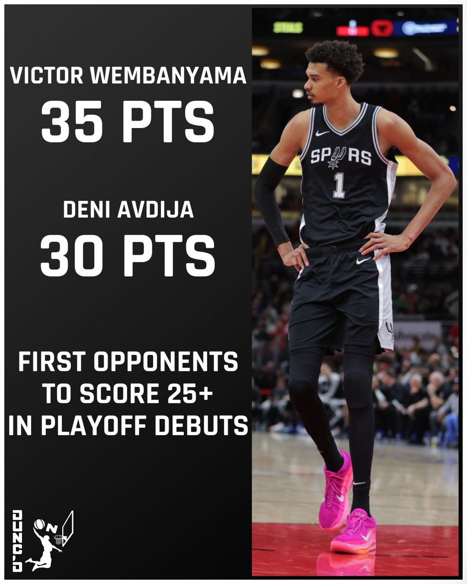 What starts for Victor Wembanyama and Deni Avdija!