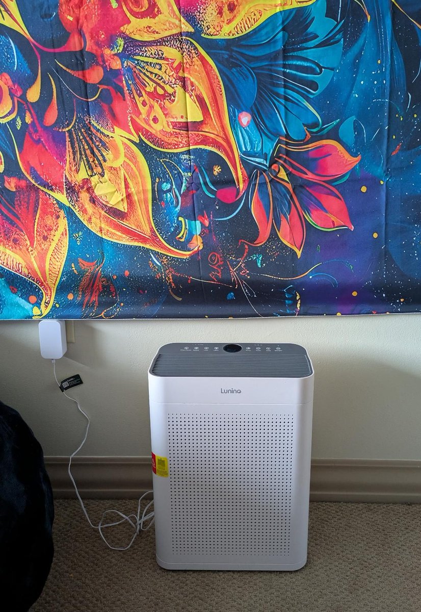 lunino115512's tweet image. Winner Spotlight 🎉
🤍Thank you @tinkmarie06 
 for sharing these beautiful photos with us — we love seeing LUNINO in your home! 

We hope your new air purifier brings you cleaner air and cozy vibes every day.

#LUNINO #GiveawayWinner #CleanAir #HealthyHome #FreshHome #AirPurifie