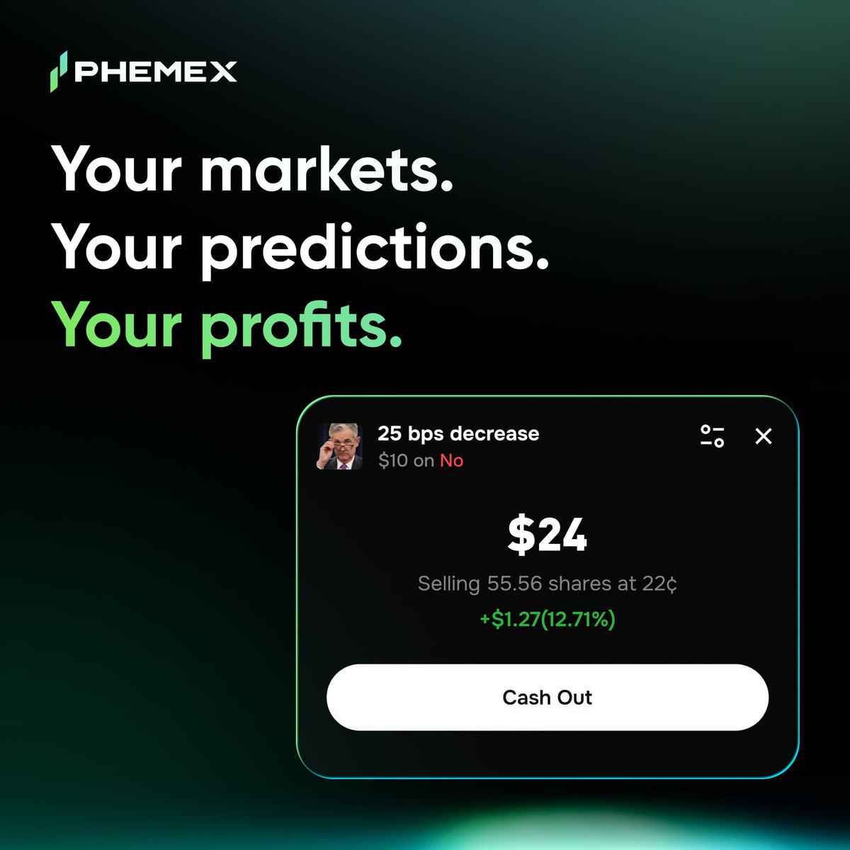 Phemex tweet media