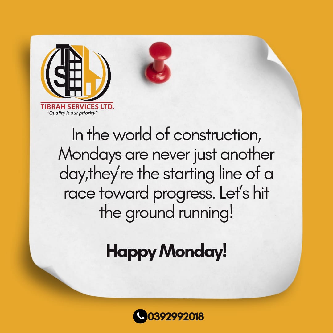 TibrahServices's tweet photo. It's A Monday, Let's Hit the Ground. https://t.co/JO3MssAbp1