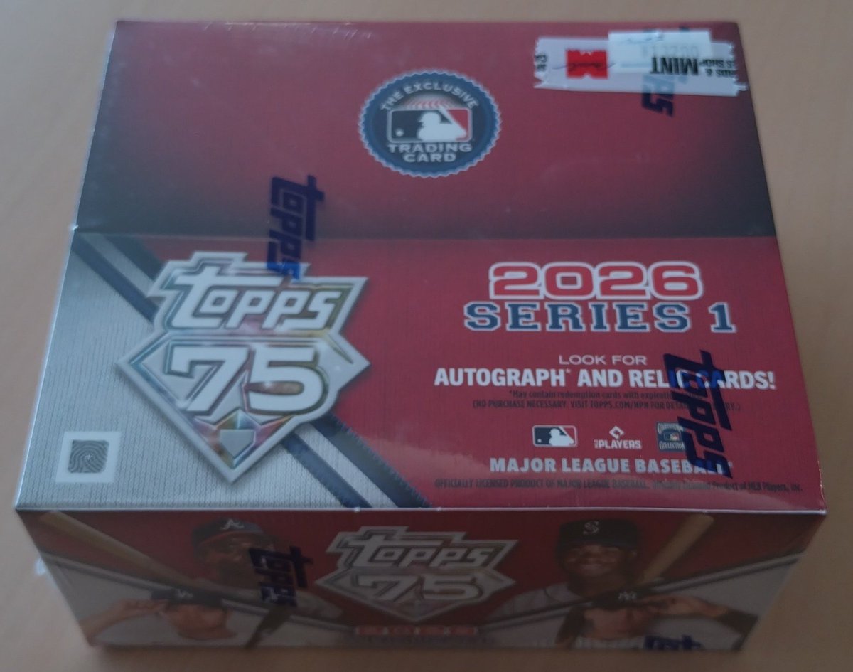 Takapiyo507's tweet image. きょうはコレを開けます。
#topps #Japanedition