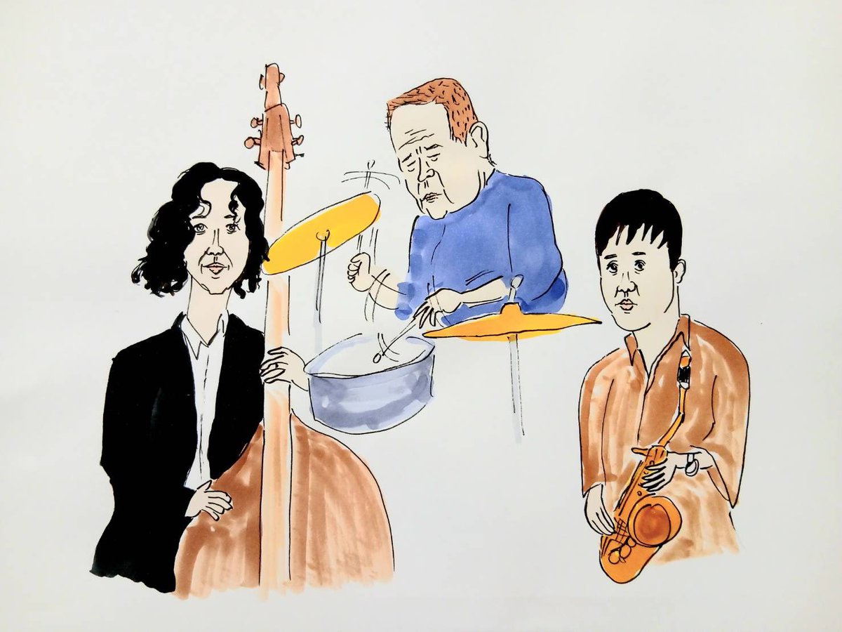 HidaJazz's tweet photo. 出演アーティスト
森山 威男（ドラム）
須川 崇志 (コントラバス, チェロ）
中山 拓海（サックス）

https://t.co/91pLc5xoe0

飛騨高山ジャズフェスティバル2026
5/23(土)  飛騨の里
12時〜22時 https://t.co/YXnrNghFiO