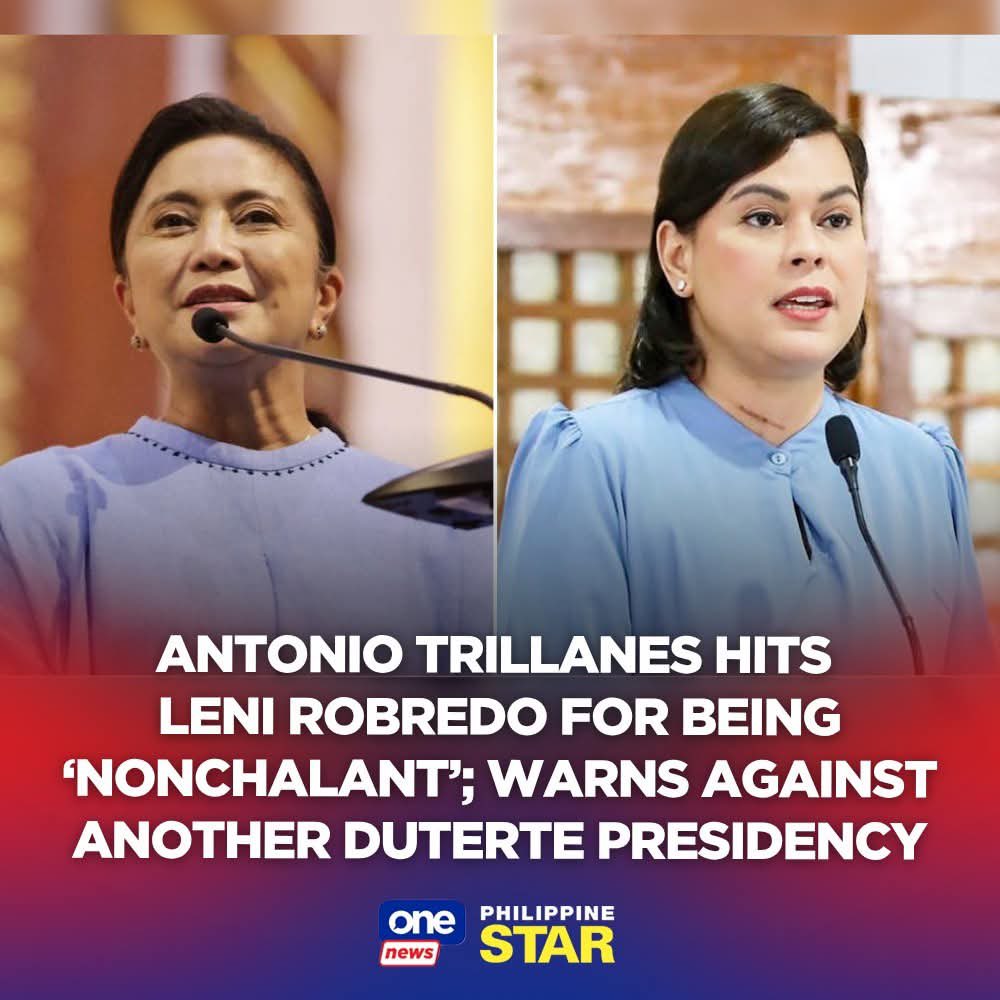 nabunturanguy's tweet photo. Naiinip na si Trillanes. Di naman talaga “nonchalant” si Mayor Leni.  But judging from what happened in the 2022 elections, she can only do so much. Wala siyang pera, wala siyang makinarya. She was up against “logistically formidable” foes. So, let’s see how things go. Di pa nga natin sure kung gaano katindi ang gagawing panghuhudas ng mga senador sa impeachment trial. Mayor Leni is NOT a superwoman! She, or anyone deserving, needs our help jto bring decency in our government in 2028. Relax SenTri.