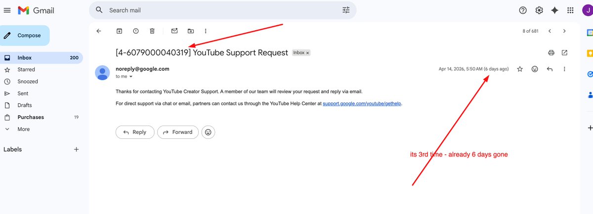 JNNaim_'s tweet image. THE YOUTUBE SUPPORT NIGHTMARE! 🚨🔥  
How can @TeamYouTube (yt-partner-support@google.com) confirm a hack for 3 channel but ignore the rest of the ecosystem for 3 MONTHS?  

I am being harassed by template replies while my business is dying!  @Google  @YouTube @YouTubeCreators