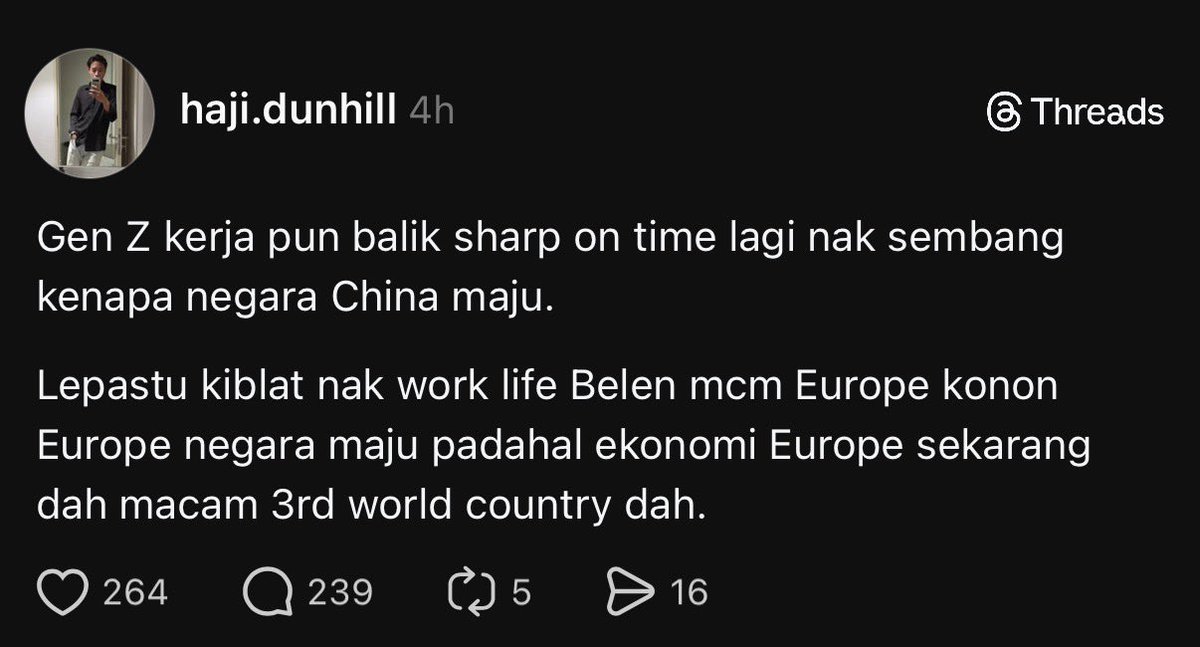 sikit2 Gen Z🙄. kalau tak mention Gen Z agaknya boleh mati cepat kot dorang ni.