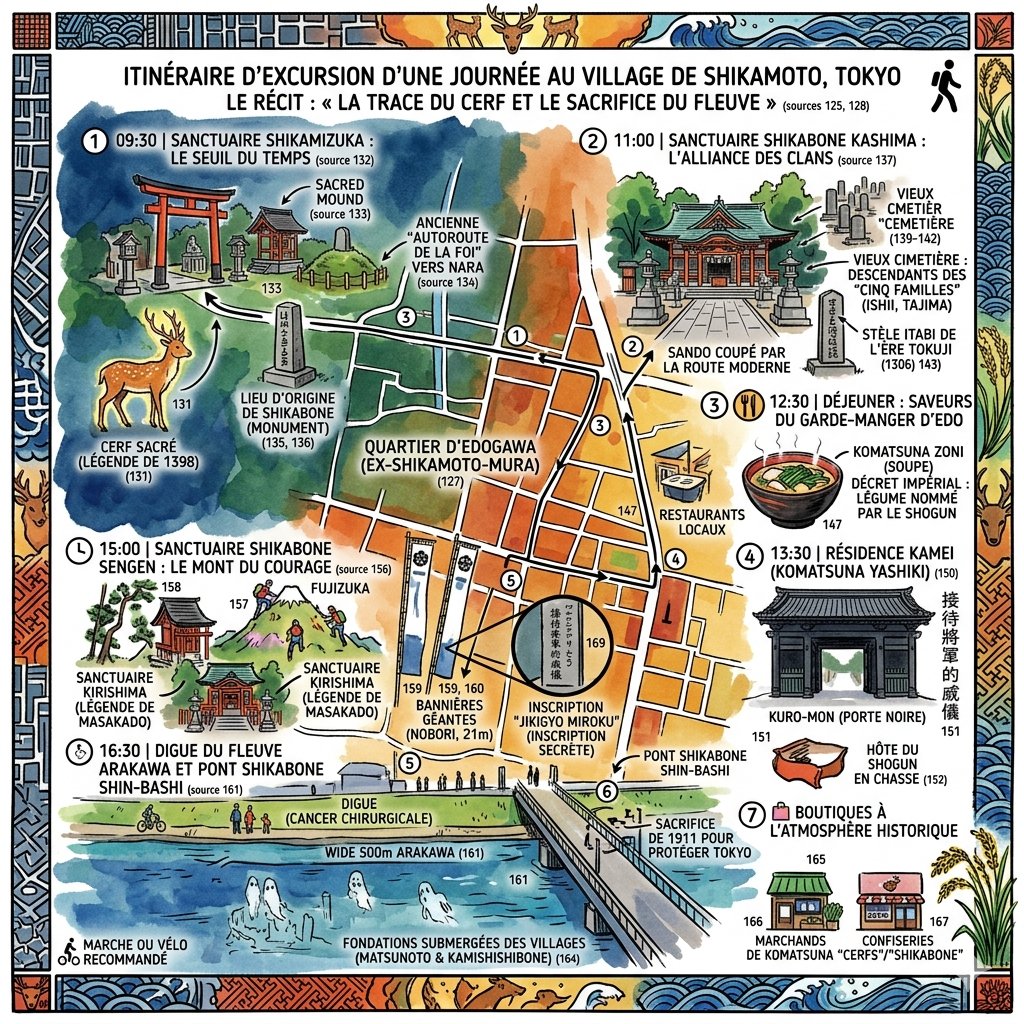 LawrenceAn10's tweet image. Un village "disparu" en plein Tokyo ? 👻

Découvrez l'histoire de Shikamoto-mura : des cerfs sacrés au banquet du Shogun, jusqu'au canal qui a englouti son passé. Un récit fascinant pour les passionnés du Japon. 🇯🇵
lawrencetravelstories.com/fra-tokyo-shik…

#Tokyo #Japon #Histoire #Voyage #Edogawa