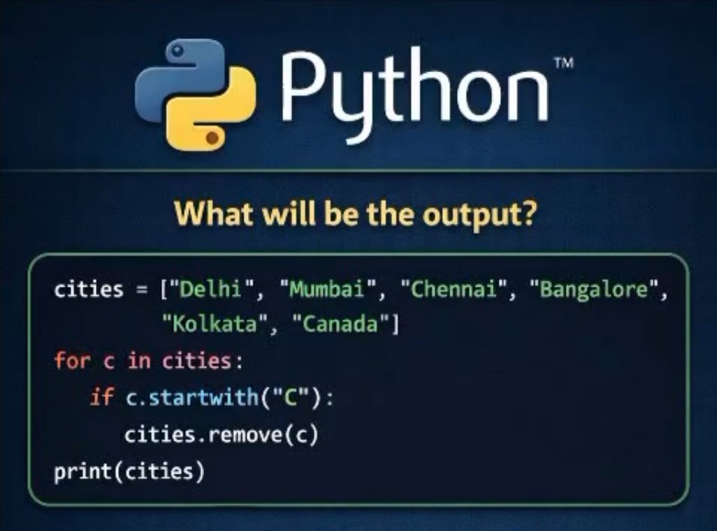 Python_Dv's tweet image. 🤔🚀 Comment your answer 👇👍⚡

#python #programming #codinglife #developers #pythonquiz #codingquiz #codingchallenge #100DaysOfCode