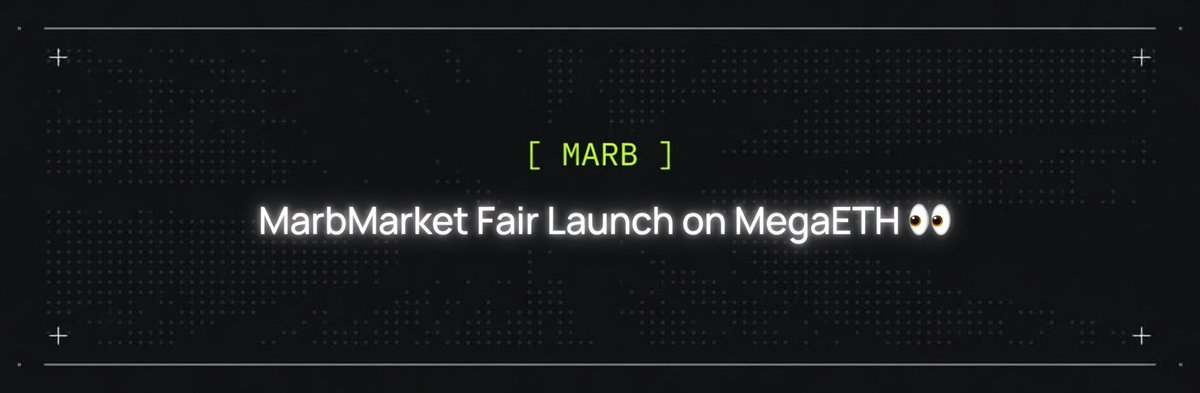 I’ve noticed something about most “early” DeFi plays…
They’re only early for a small group 👀

By the time it’s public, allocations are already set and you’re just fitting in somewhere below.
Marb Market is one of the few setups that doesn’t follow that script 👌

It’s launching