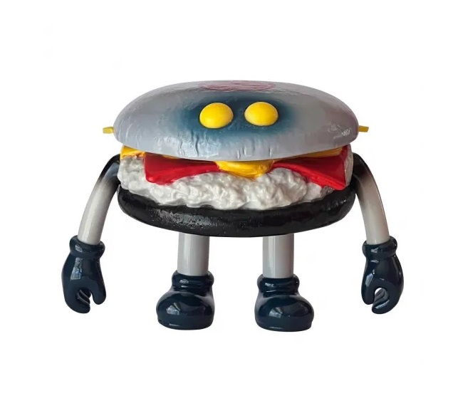 フレーバーズ　チーズバーガー　KAIEDA フレーバーズ チーズバーガー ソフビ FLAVORS KAIEDA - メルカリ