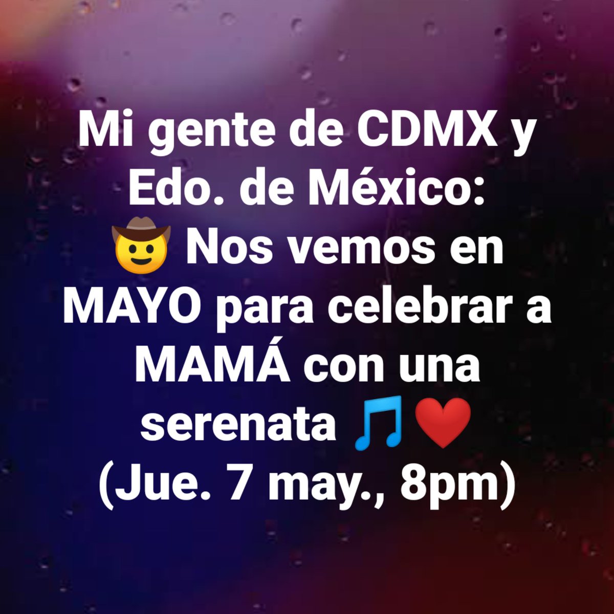 🤠 ¡Nos vemos en el Teatro Las Torres en Satélite, jueves 7 de mayo, 8pm!
🇲🇽 ¡En el meritito Estado de México... sí señor!
➡️ BOLETOS a partir de la próxima semana en arema.mx/e/16330 
#YoSoyMexicano