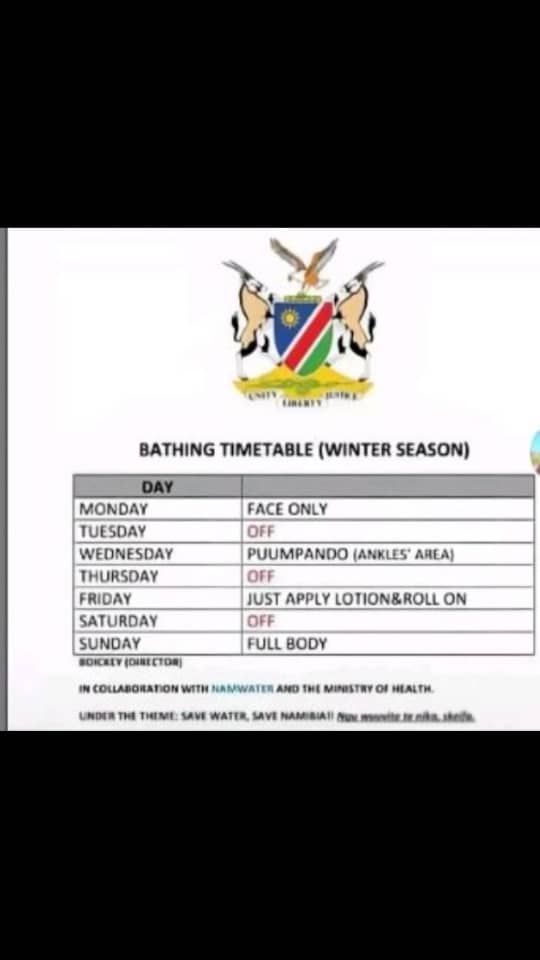 Jubilante_29's tweet image. ⚠️⚠️ Breaking News !!
Ministry of Health and Social Services 
#WinterSeason
