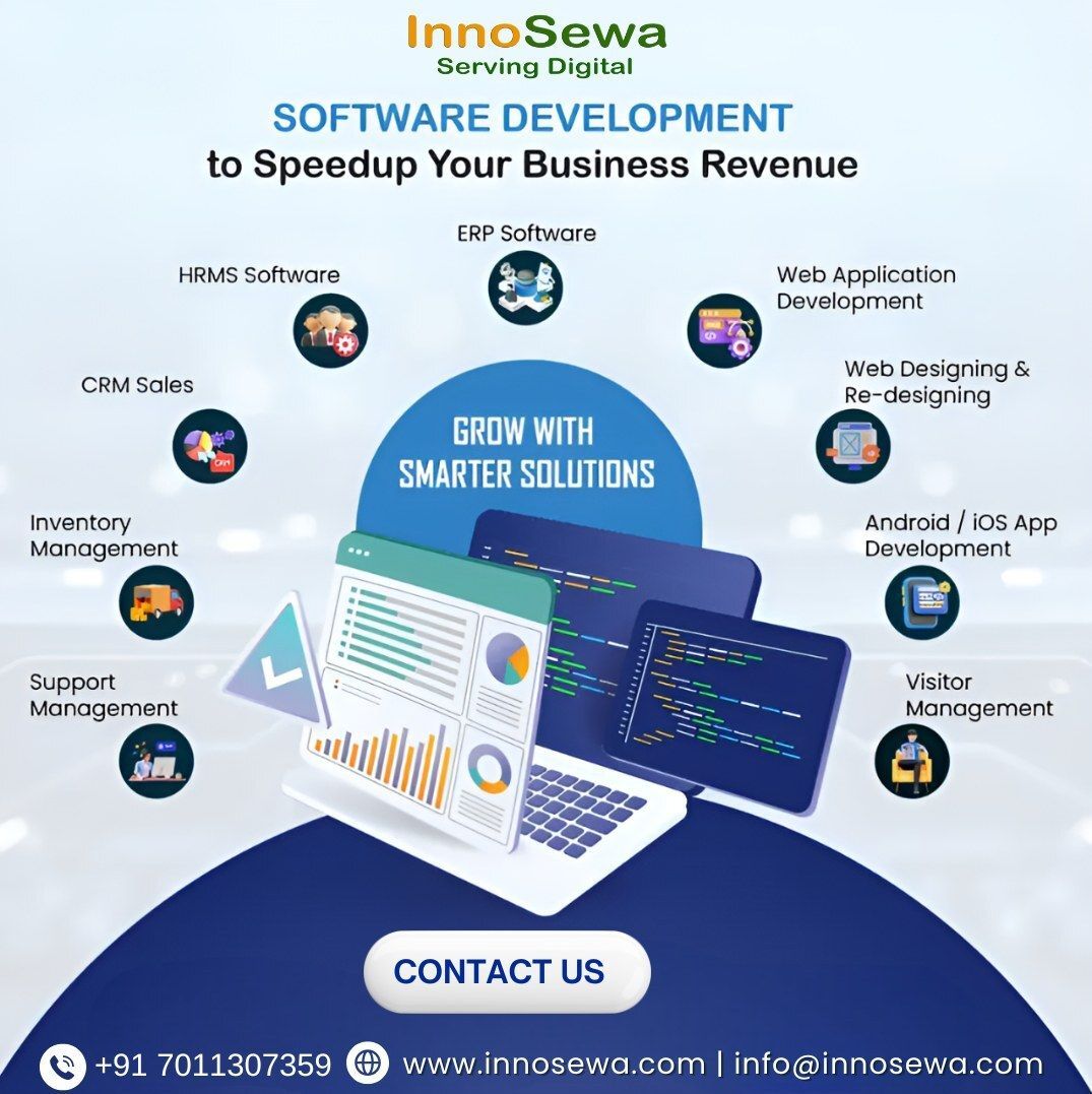 inno_sewa's tweet image. Transform your ideas into powerful software solutions with InnoSewa! From custom applications to enterprise solutions, innovation that drives success.
#SoftwareDevelopment #DigitalTransformation #TechSolutions #InnoSewa  #ITConsulting #Innovation #customsoftwaredevelopment