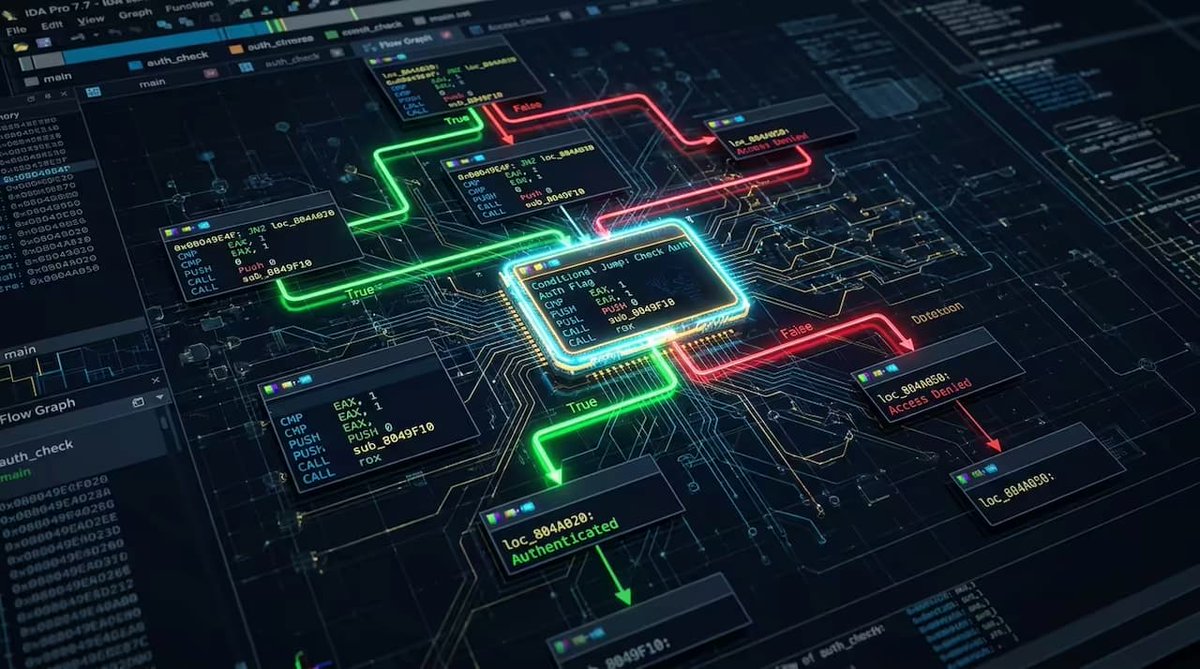 espincorp's tweet photo. Code Logic Visualization: IDA Pro Graph View Guide
#codelogicvisualization #IDApro #codeflowanalysis #malwareanalysistools #binaryanalysis #cyberskills #reverseengineering #beginnerguide #proximitybrowser #espincorp

https://t.co/8IG8nxT0OP https://t.co/EuQ1bmEyOR