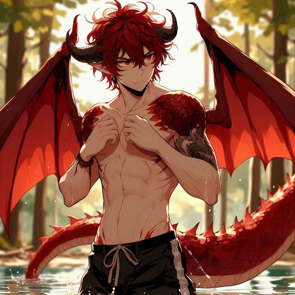 “Huh I’m a dragon now this could be fun~”