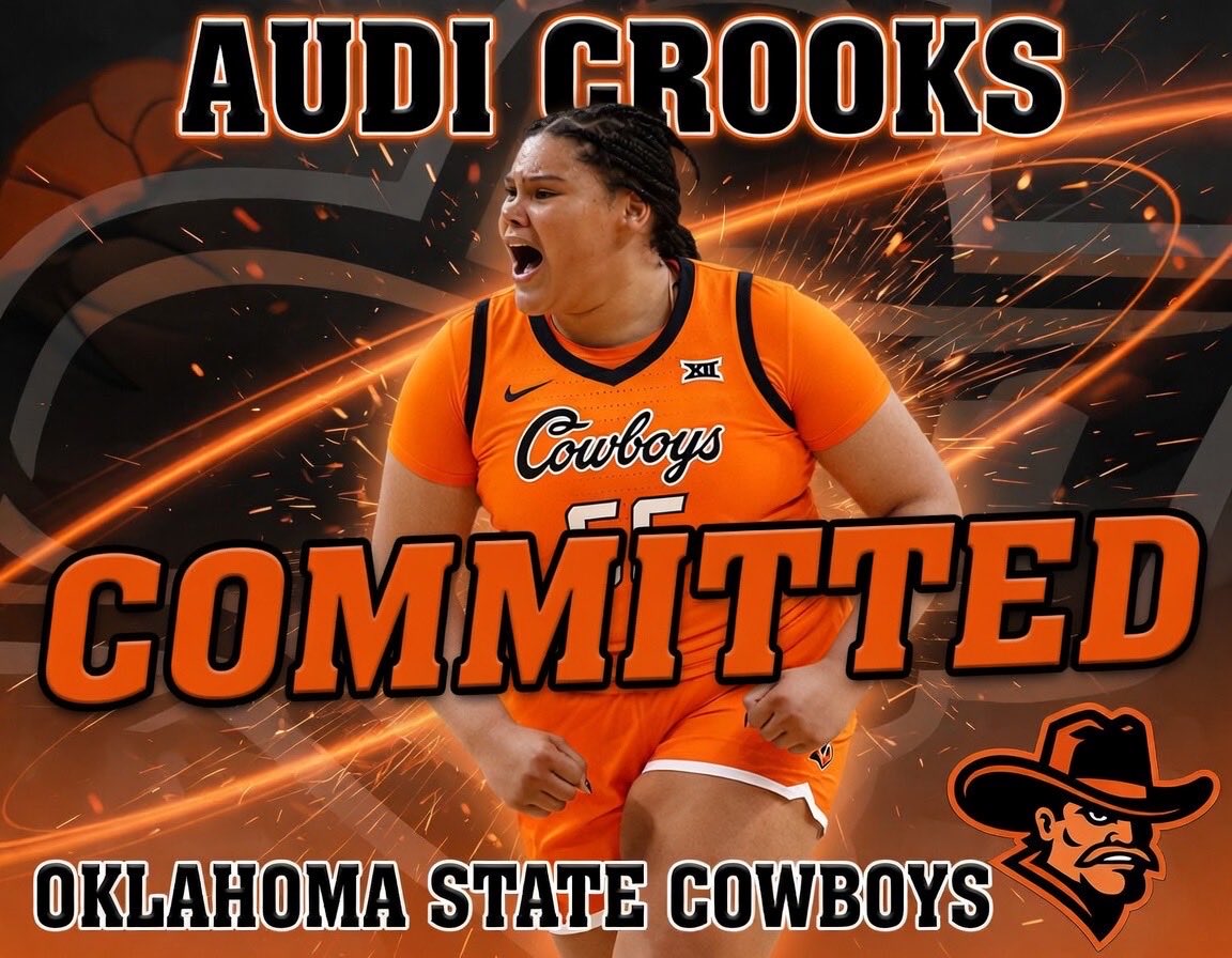 JUST IN: Former Iowa State center Audi Crooks has committed to Oklahoma State 

Crooks averaged 25.8 ppg, 7.7 rpg

#GoPokes