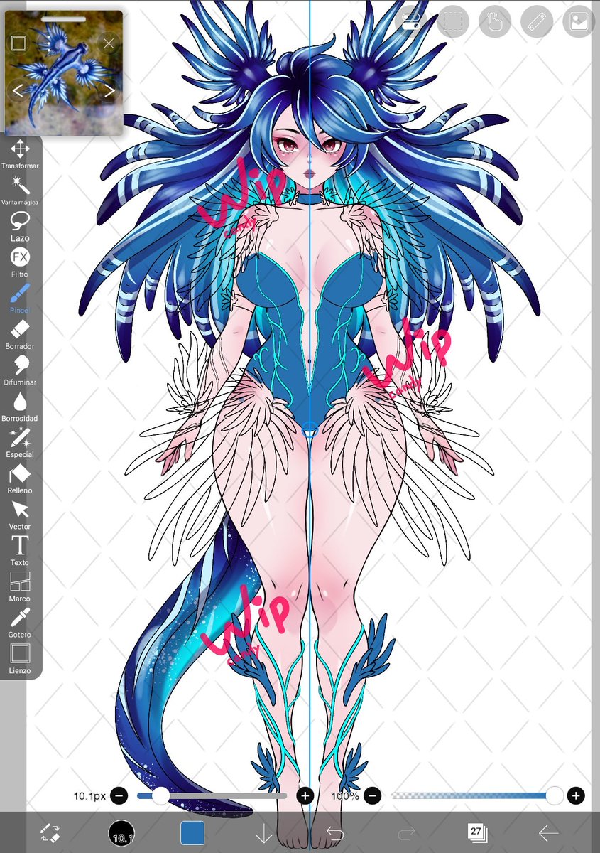 CandyArt215's tweet photo. WIP Adopt Babosa de mar 💙
#adoptables #adopts #oc #Vtuber #VtuberEn #adopt #adoptable #openadopt #openadoptable #adoptableauction #openauction  #adoptablebatch #ocadoptable #ocadopts #OCadopt https://t.co/zRUtx4yrAD