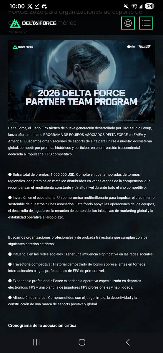 Noticias Delta Force (@DeltaNovedad) / Posts / X