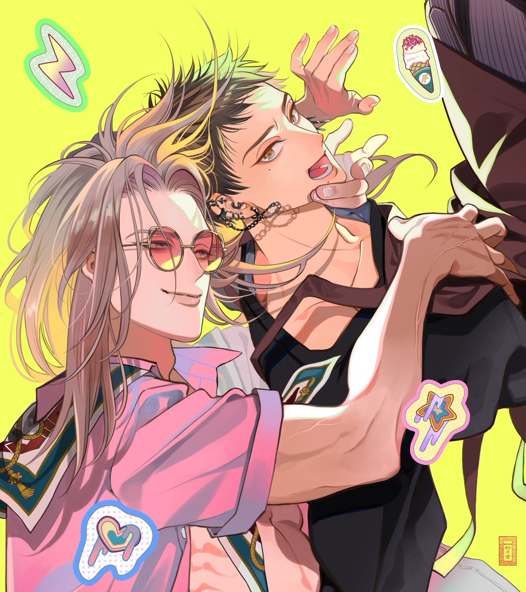 紗久楽さわ🍑📿『百と卍』完結！ tweet media