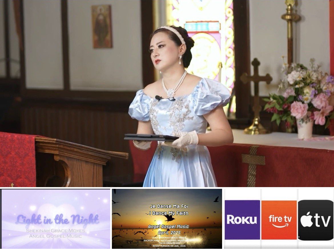 Angel_G_Music's tweet image. Topic 2 Worship from the heart 
Of how to worship series will be broadcast on Roku/Fire/Apple TV Tuesday 9 am 
Thanks for your continuous generosity, support, suggestions and encouragement! 
#RokuTV #FireTV #AppleTV 
#Howtoworshipseries
#createdtoworship 
#GraceCafeTeachings