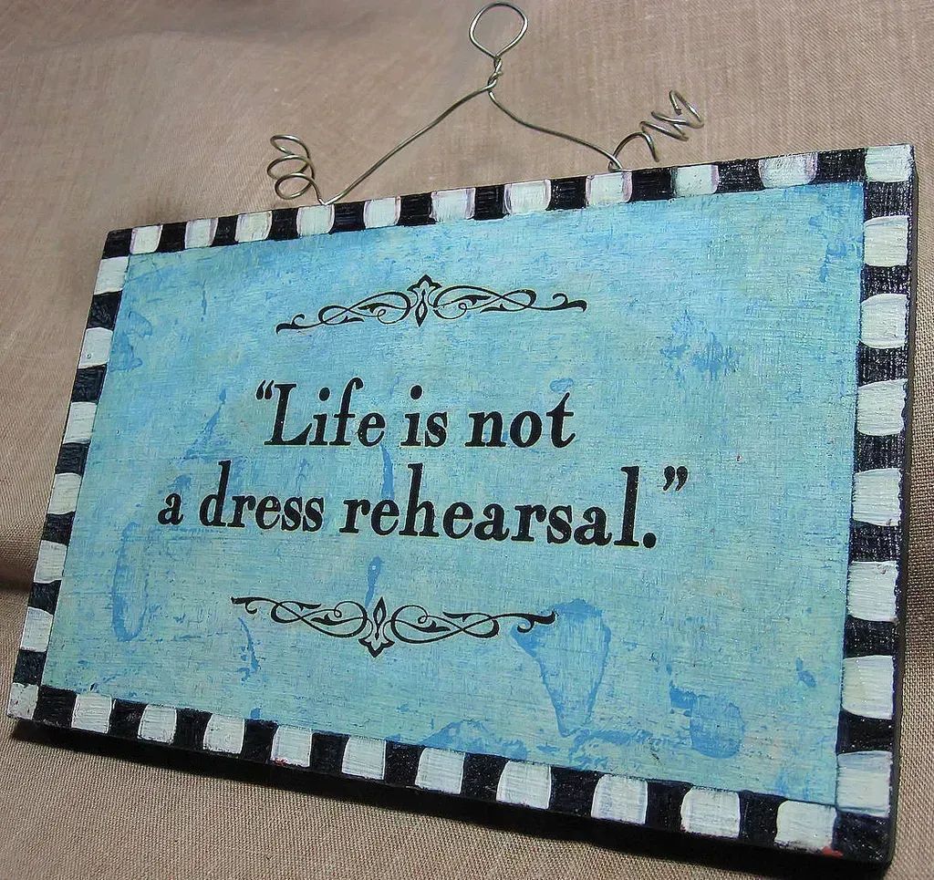 DTNEtiquette's tweet image. There is no dress rehearsal for life...it's the real deal each and every day - are you all in? ~ #DTN #embraceeachday #getready #herecomeslife