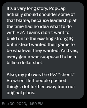 PvZ / PopCap Media tweet media