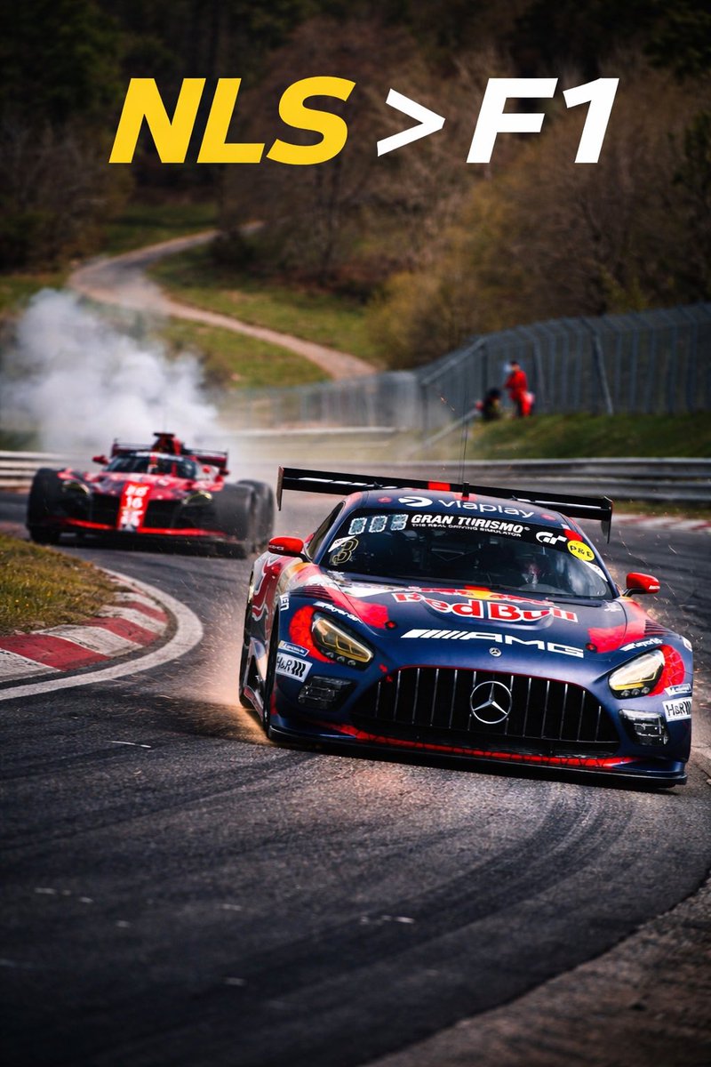 snailOnPo1e's tweet image. @F1 go watch NLS5 and the pure driving happening there and then go a take a good look at yourself in the mirror. #F1 #Formula1 #joke #MarioKart