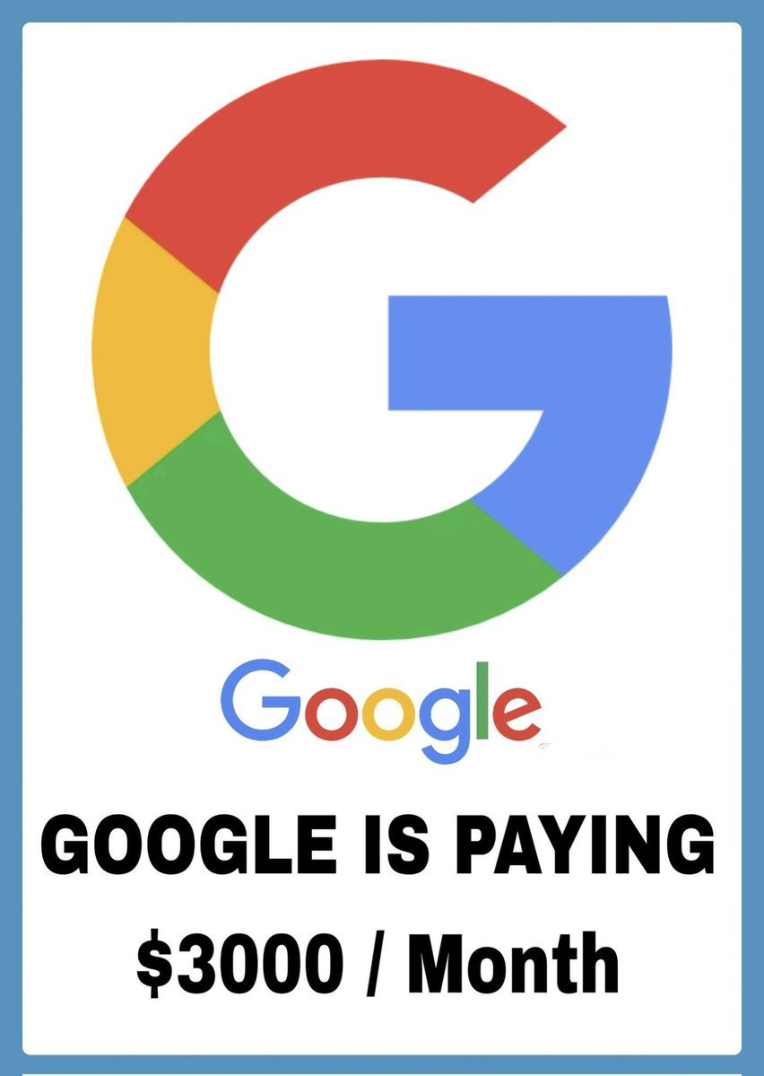 Earn up to $3,000/month with Google — but most people still don’t know about this opportunity.

Ready to get started? You only need:

→ Internet access
→ A smartphone or computer
→ 2–3 hours a day

Want the free guide? Here’s what to do:

1. Like

2. Comment “Google”

Follow