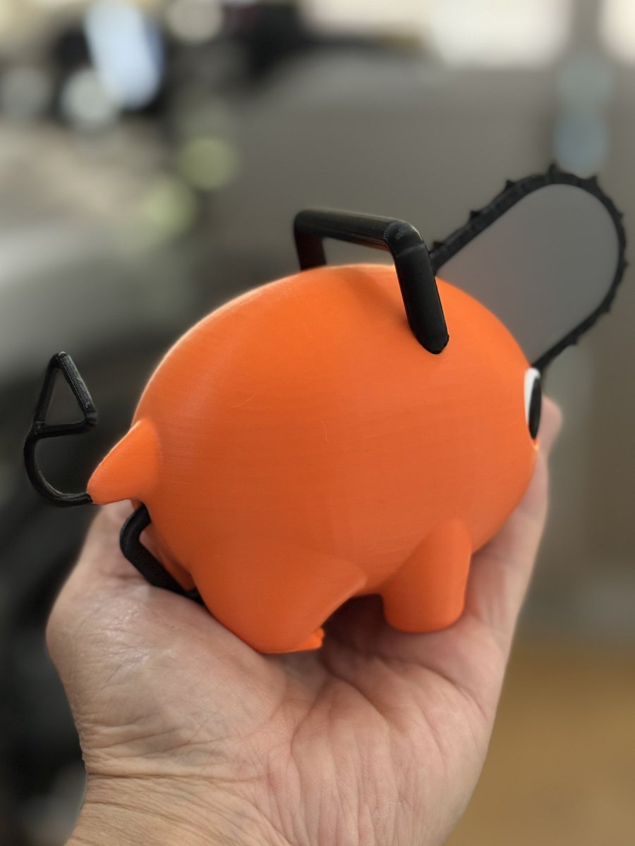 3Dプリンターでポチタ作ったった🤣
可愛いね〜❣️

#チェンソーマン
#ポチタ
#3Dプリンター