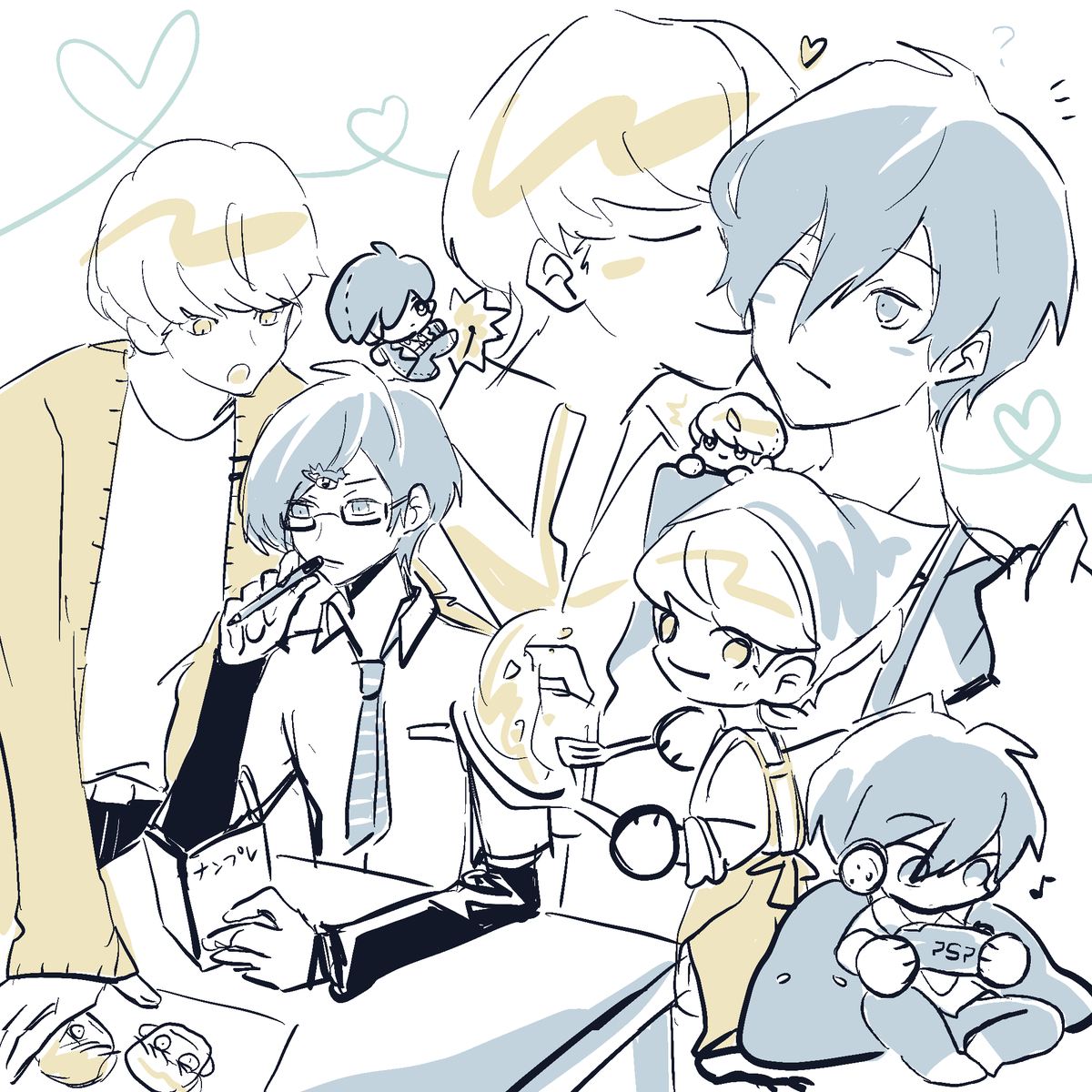 日常💛💙
#番キタ