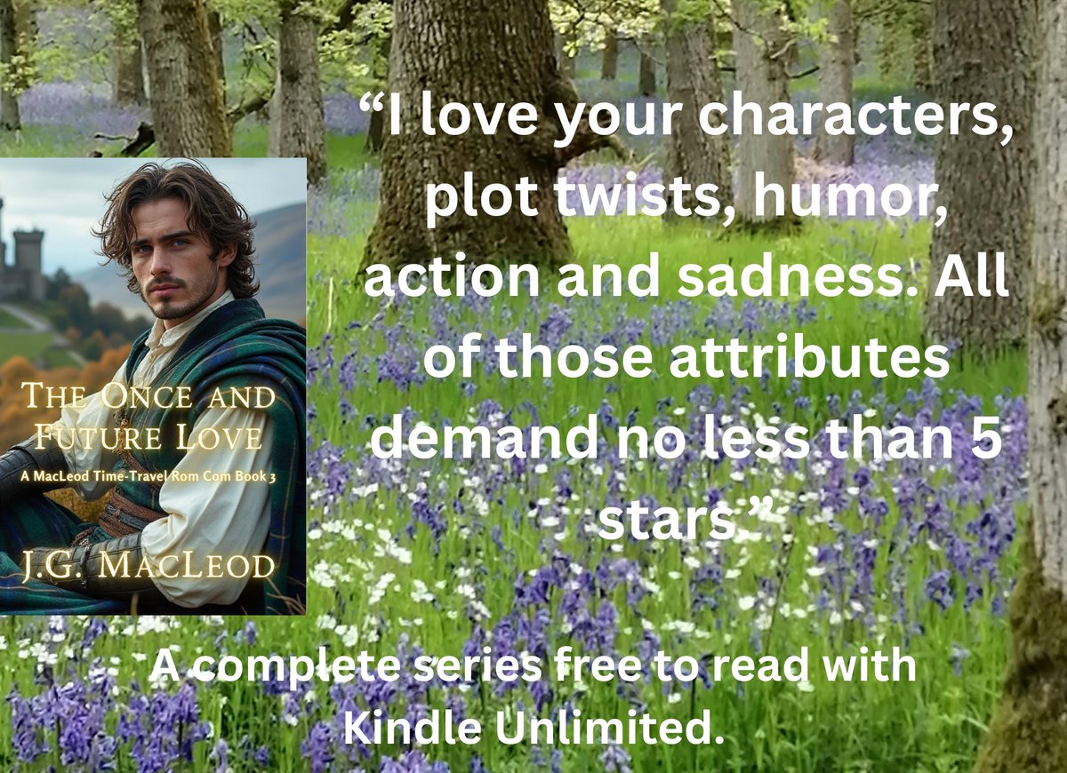 jgmacleodauthor's tweet image. Author Website:
jgmacleod.com

Author Amazon Page:
amazon.com/stores/J.-G.-M…

Book Advertising:
fiverr.com/s/ljel3yy

#SupportIndie #Marketing #Bookish #IndieAuthor #romancebooks #readers #RomCom #giftsforher #MondayMagic #bookstoread #HistoricalRomance #IndieApril