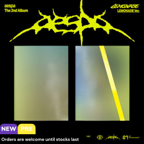 hanulservices's tweet image. [PRE-ORDER] 🛒
aespa - 2nd Regular Album [LEMONADE] (LEMONADE Ver.) 
📅 RD: 2026-05-29 
💸 1 ea+ : P880
🔥 3 ea+ : P765 (Bulk rate!)

🚚 Sea (PH) | Air (PH &amp;amp; Intl)
📦 Direct Shipment | No need consol

​📝 Order : hanulservices.com/services/of

#wts #lfb #ph #go